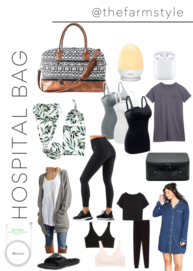What's in my Hospital Bag | Minimal-ish Edition