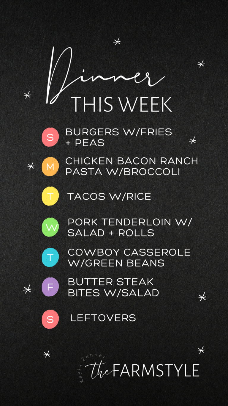 Meal Plan 10/10 - 10/16