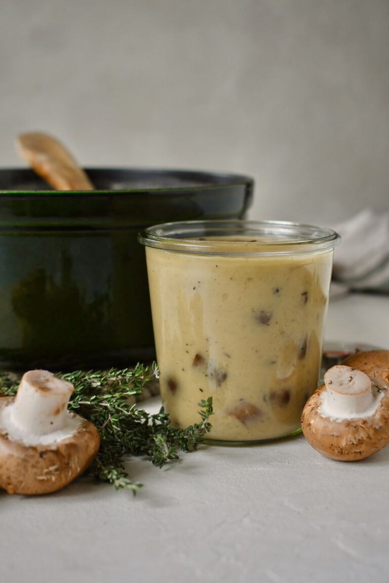 How to Make Homemade Cream of Mushroom Soup