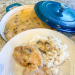 creamy smothered pork chops for quick and easy weeknight dinner