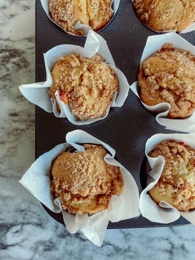 Easy Coffee Cake Muffins