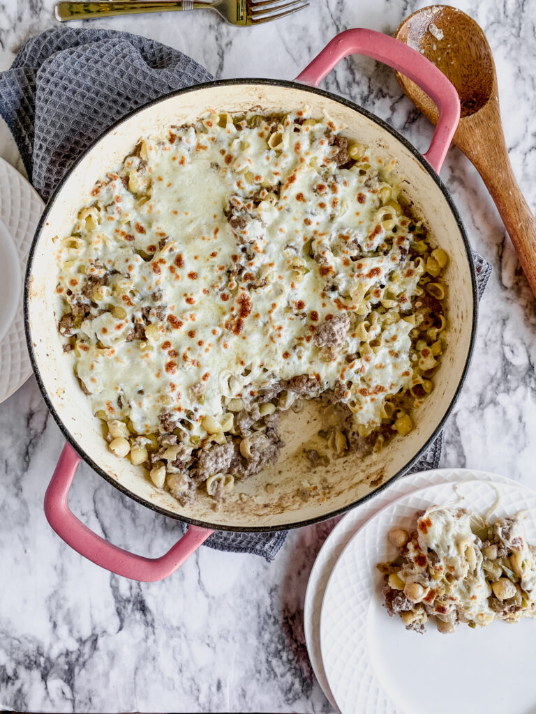 Philly Cheesesteak Pasta | 20 Minute Meal