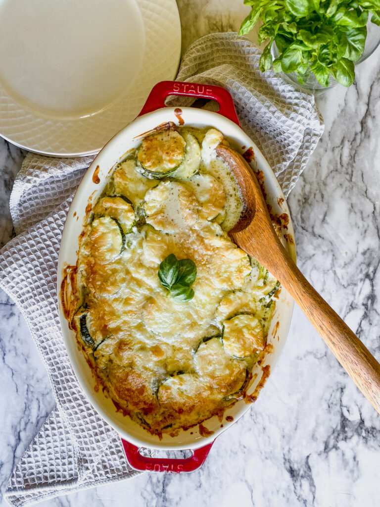 Creamy Zucchini Bake | Easy Summer Side