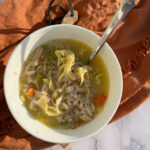 creamy chicken noodle soup from scratch
