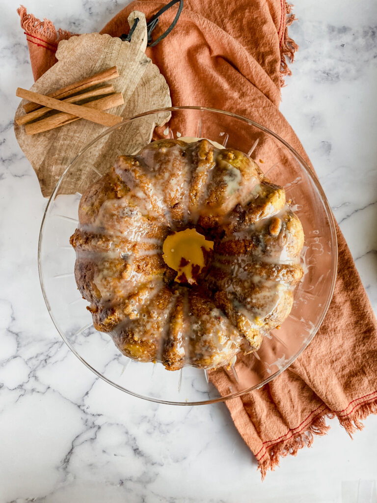 pumpkin spice latte bundt cake