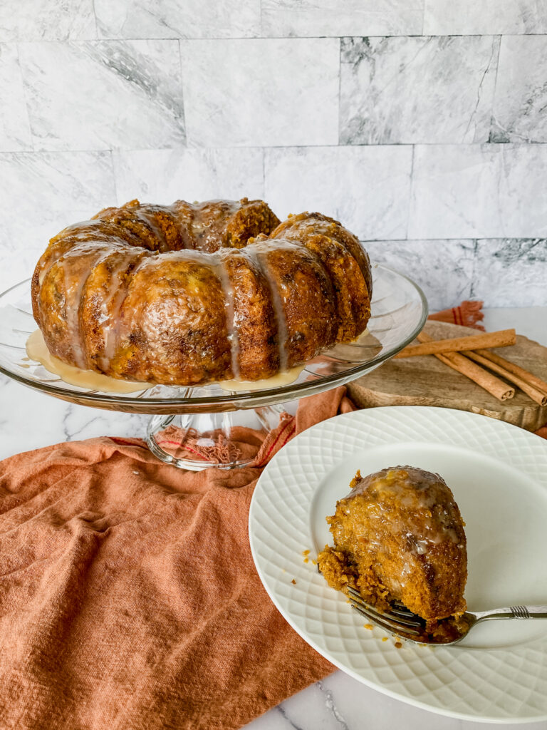 pumpkin spice latte bundt cake