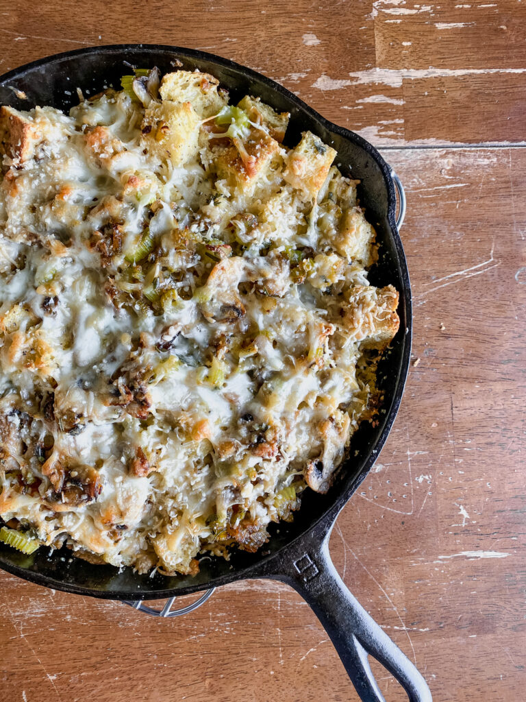 Sourdough Mushroom Stuffing