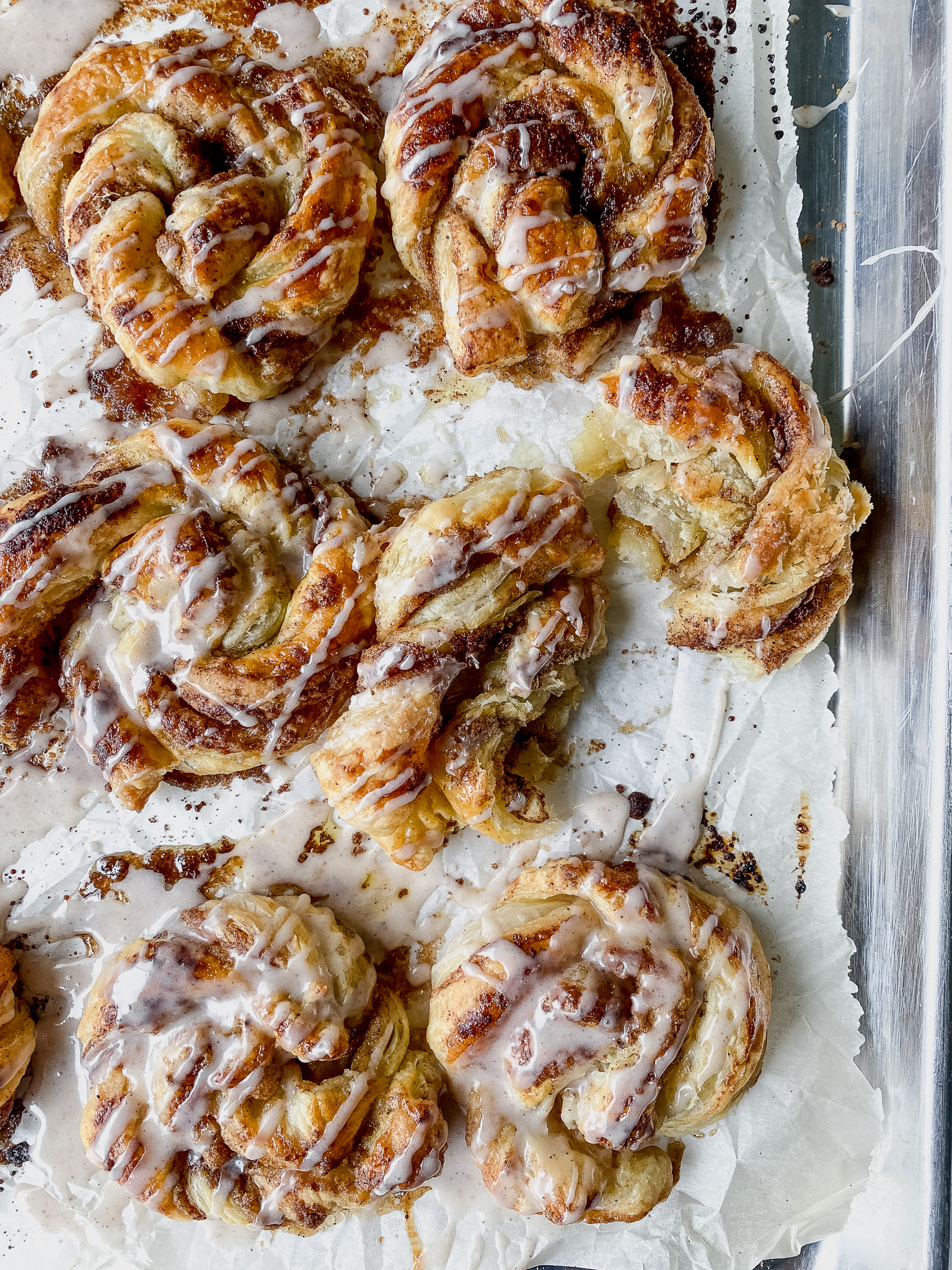 Chai Puff Pastry Twists - The Farmstyle