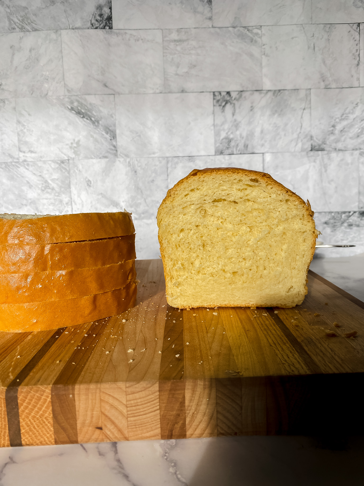 Soft and Fluffy Sandwich Bread - The Farmstyle