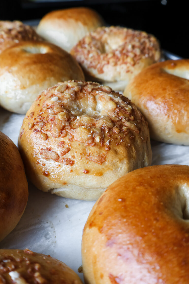 The Best Sourdough Bagels