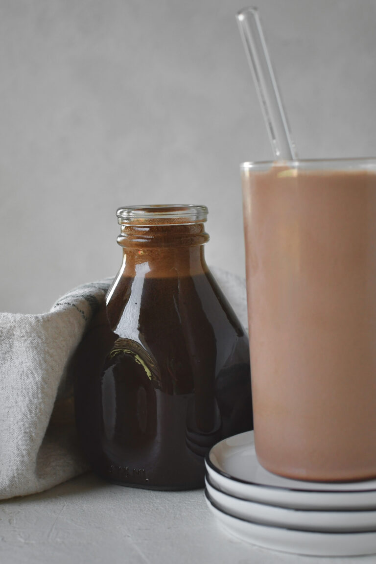 Three Ingredient Homemade Chocolate Syrup