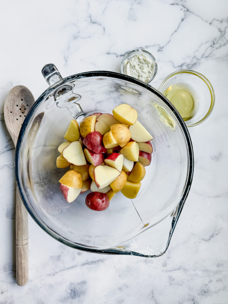 Easy Air Fryer Ranch Potatoes Ingredients