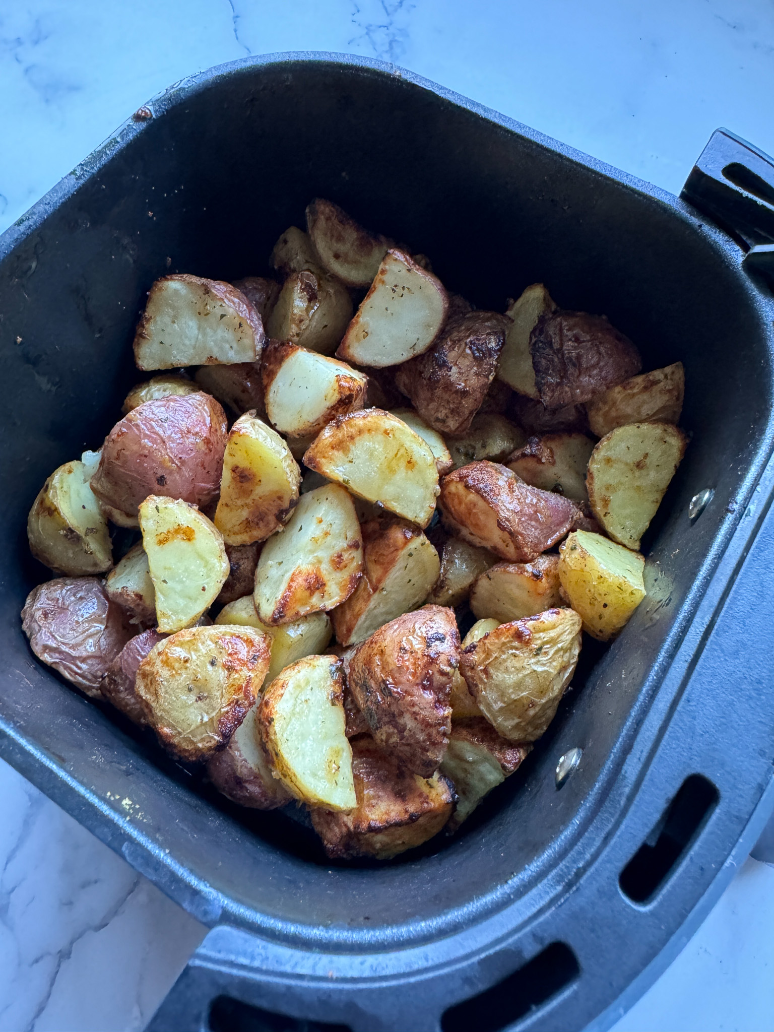 Easy Air Fryer Ranch Potatoes - The Farmstyle