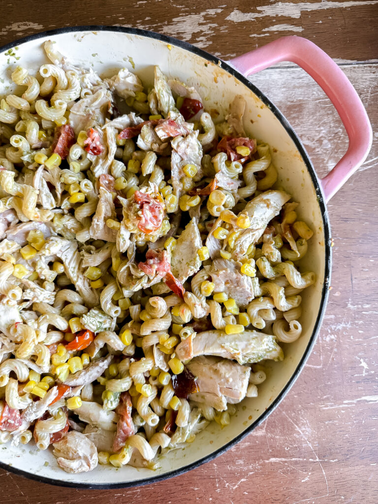 Creamy Pesto Chicken Pasta