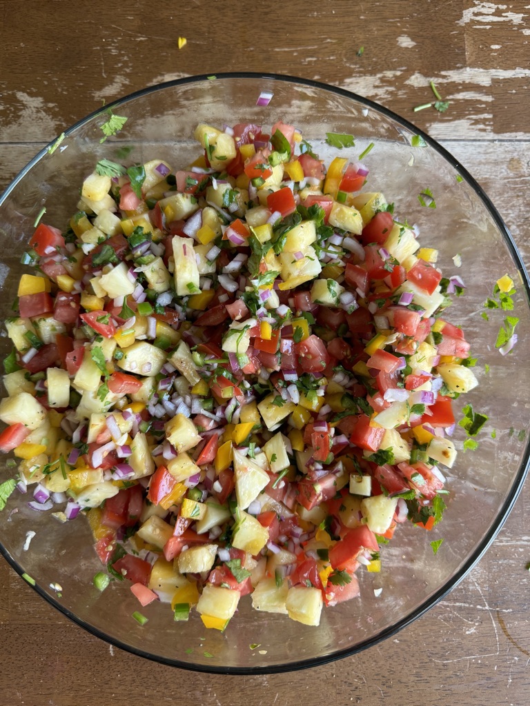 Pineapple Pico de Gallo