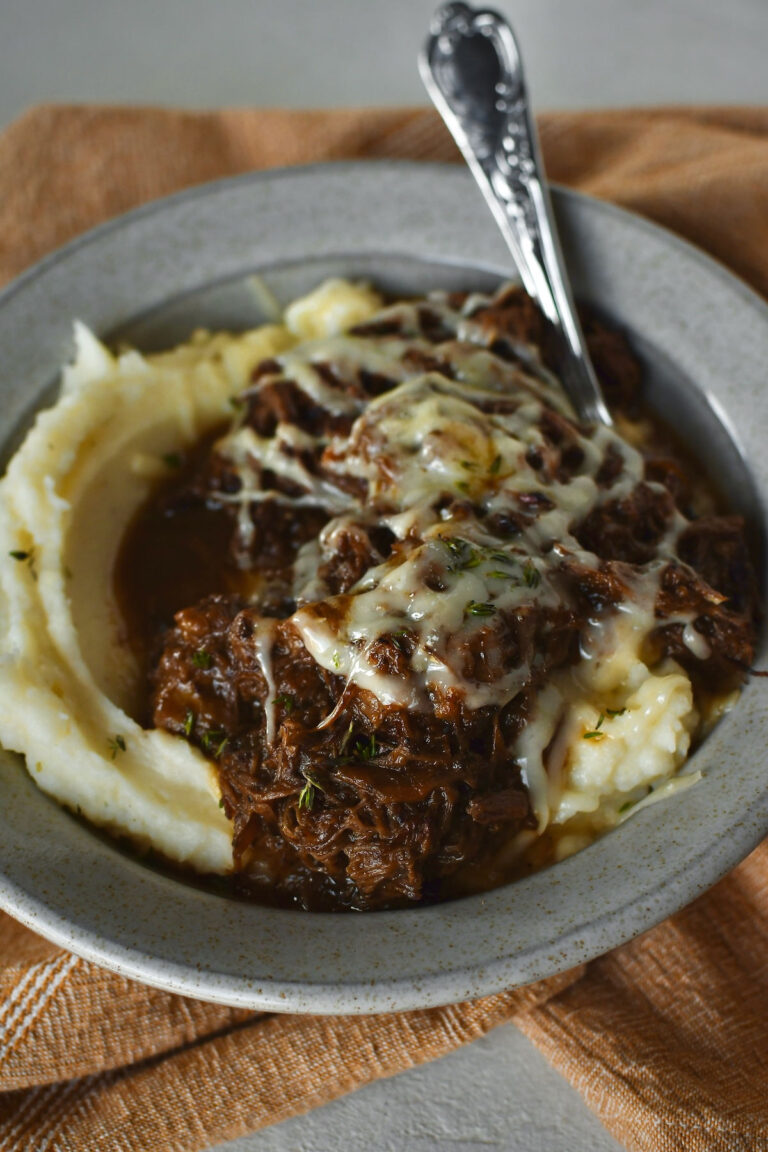 French Onion Pot Roast | Cozy Weekend Dinner