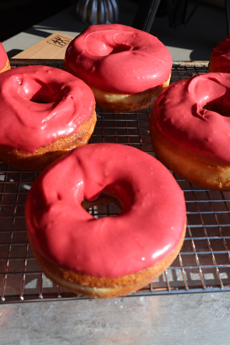 Maple Glazed Donuts for Valentines Day