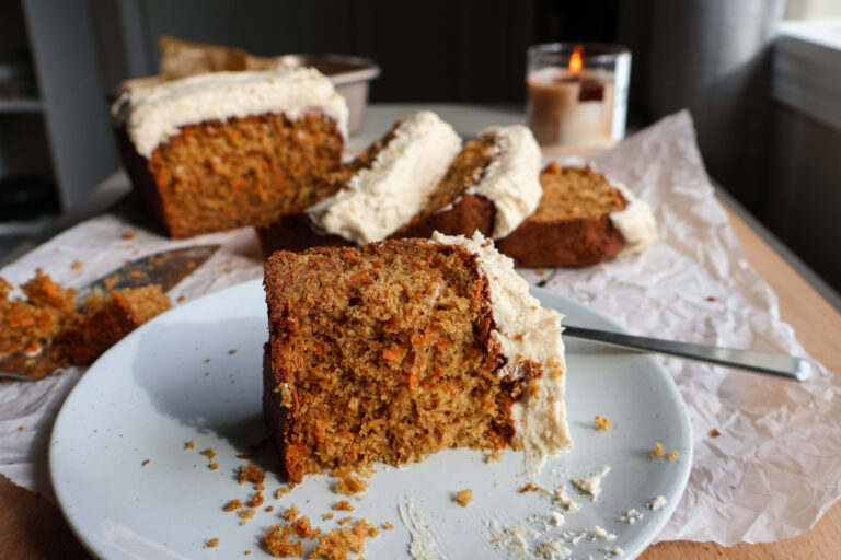 Browned Butter Carrot Cake Loaf