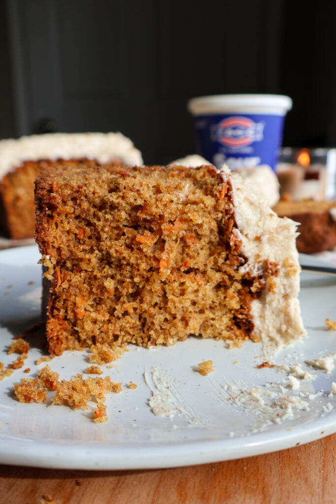 Browned Butter Carrot Cake Loaf