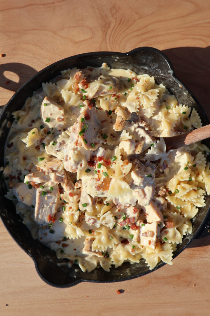 Chicken Bacon Ranch Pasta
