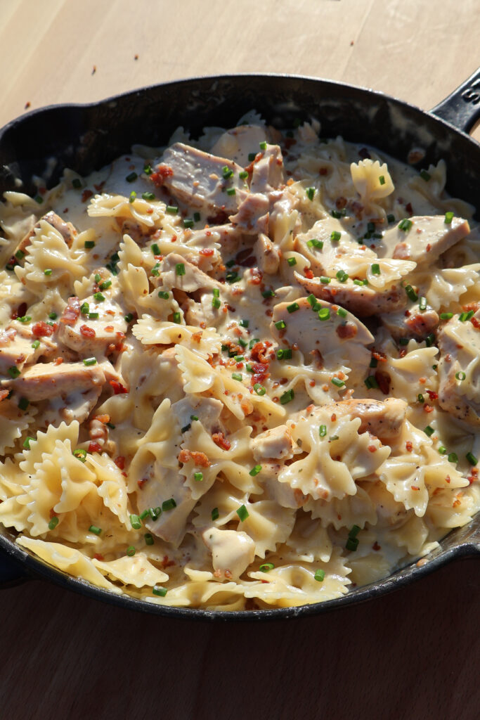 Chicken Bacon Ranch Pasta