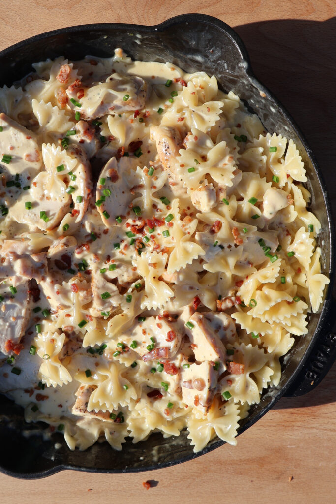 Chicken Bacon Ranch Pasta