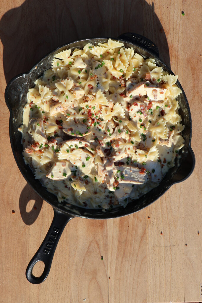 Chicken Bacon Ranch Pasta