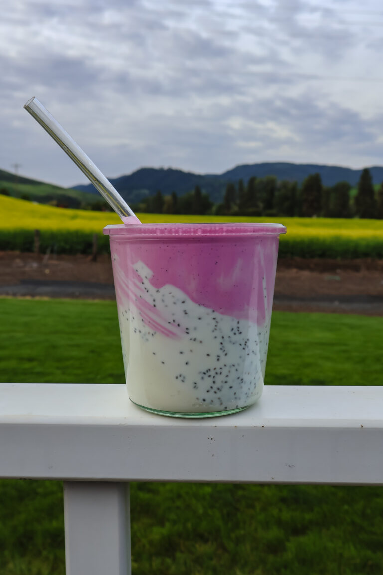 Pineapple Dragon Fruit Smoothie