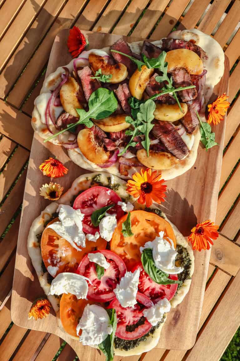 Easy Flatbread Pizza Dough – No Yeast