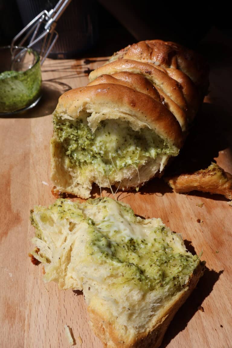 Pesto Pull Apart Bread