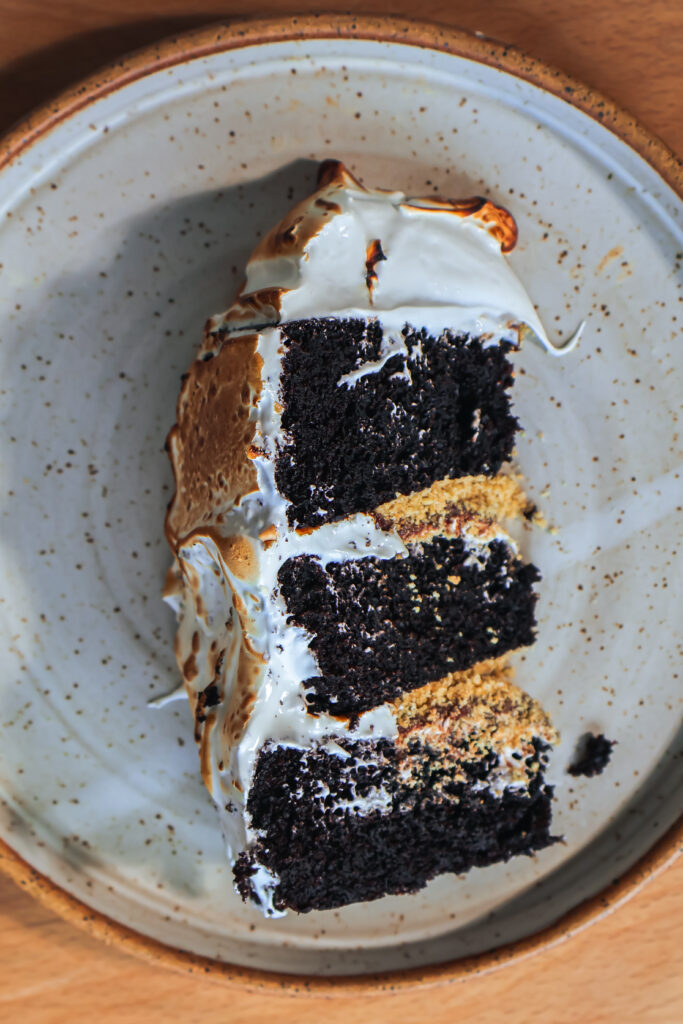 homemade S’mores Cake