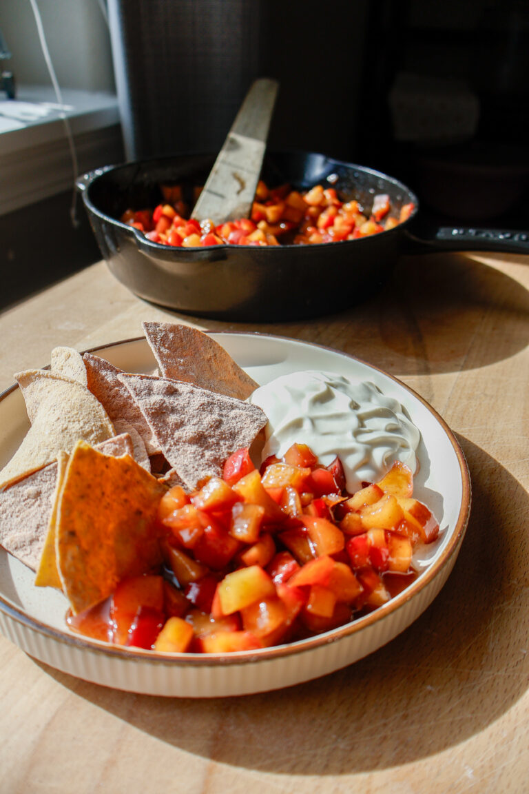 Apple Pie Nachos
