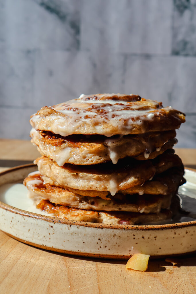 apple fritter pancakes