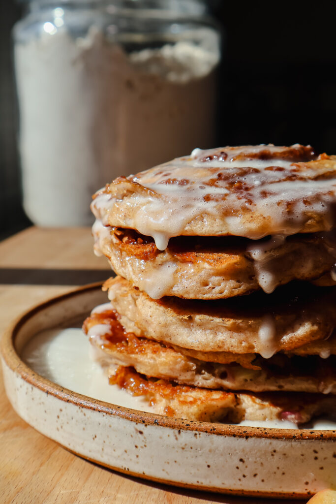 apple fritter pancakes