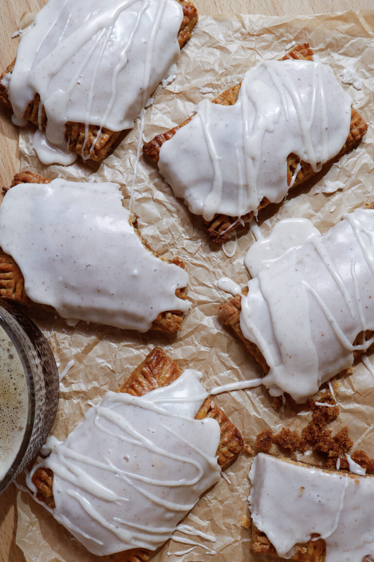 Homemade Gingerbread Toaster Pastry