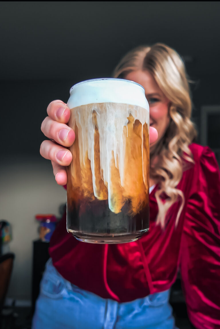 Sugar Cookie Cold Foam with Cold Brew | Starbucks CopyCat