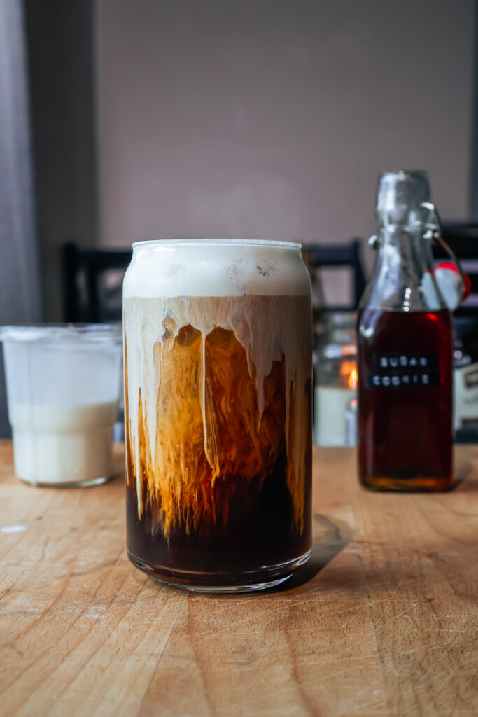 Sugar Cookie Cold Foam with Cold Brew