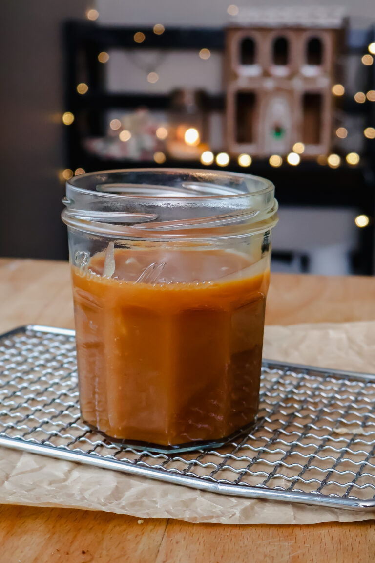 3 Ingredient Eggnog Caramel | Easy Holiday Caramel Sauce