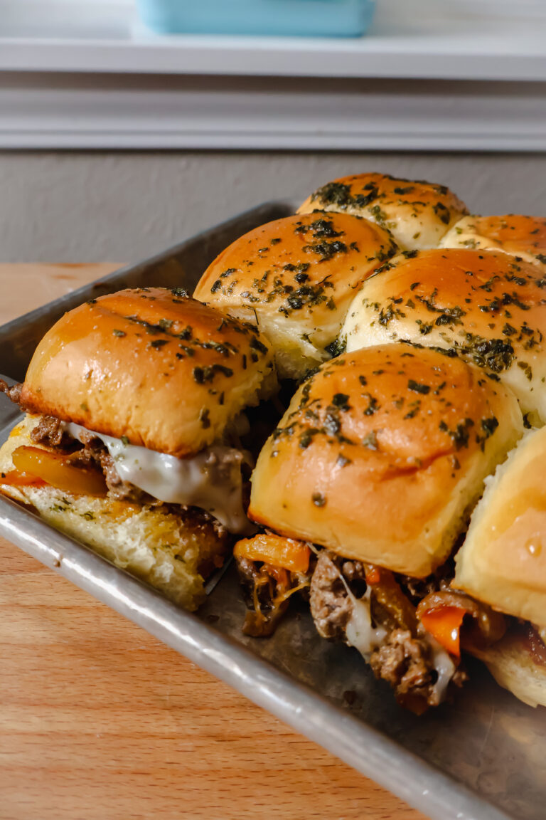 Cheesesteak Sliders