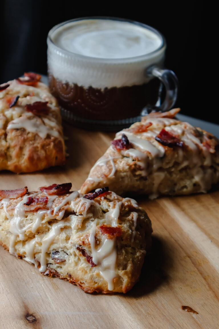 Maple Bacon Scones
