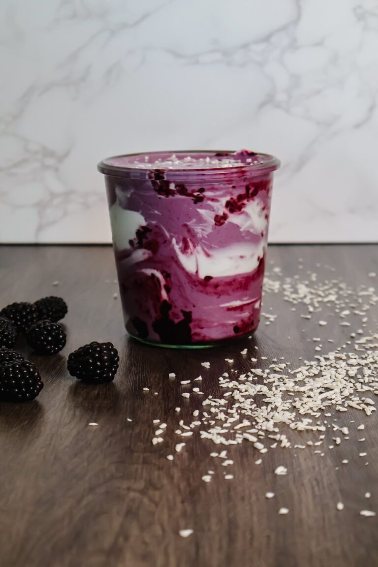 Blackberry Coconut Smoothie